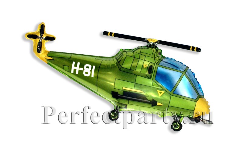 "Вертолет Н-81"  зеленый 57х96см
