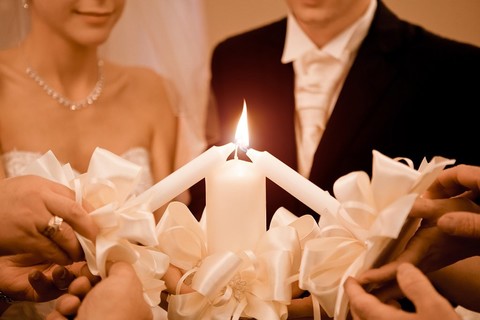 свадебне свечи домашний очаг