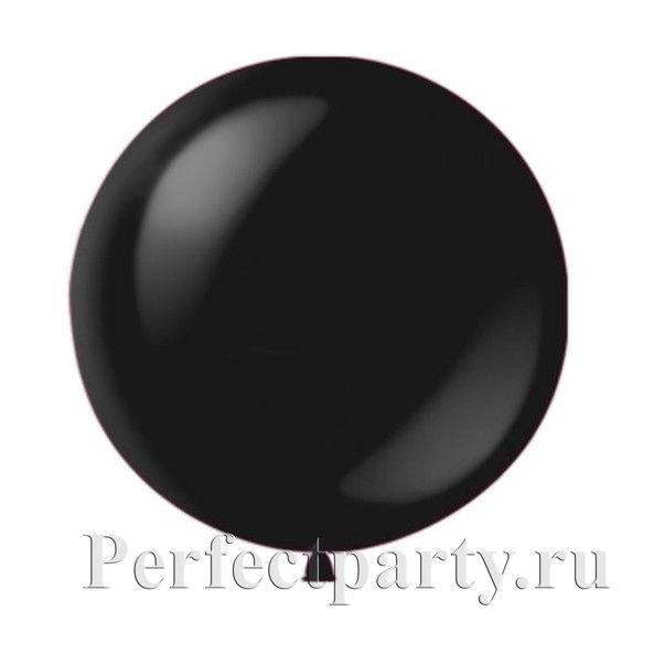 Большой воздушный шар 36"/91см Декоратор BLACK 048