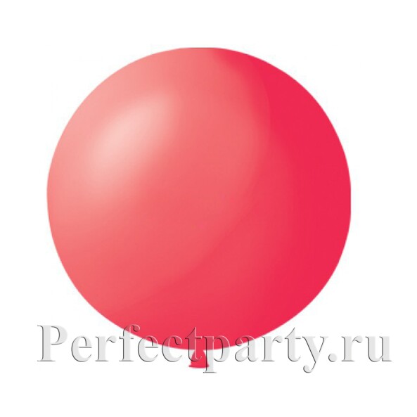 Большой воздушный шар 36"/91см Пастель RED 006