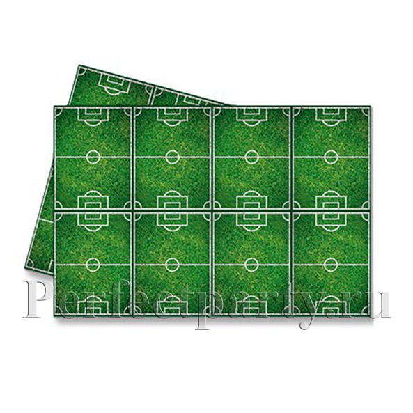 Скатерть "Футбол" зеленый, газон, 1,2х1,8м