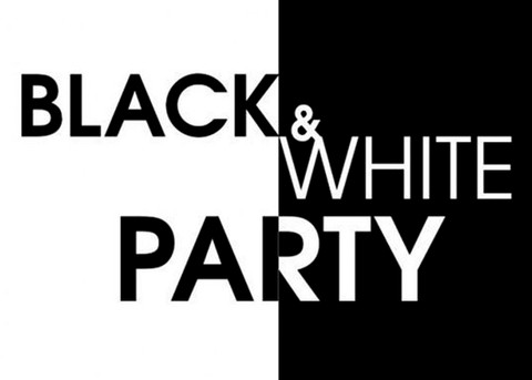 black white party черно-белая вечеринка