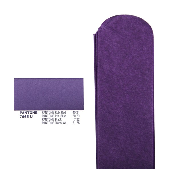 Бумажный помпон (фиолетовый) 3шт