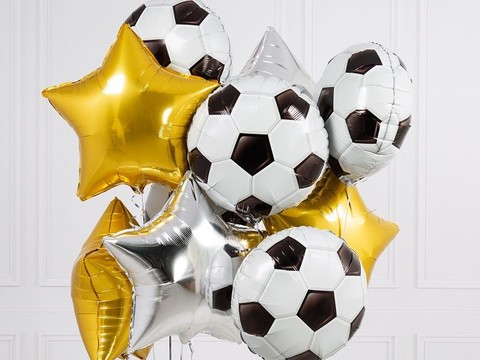 воздушные шары для футбольной вечеринки